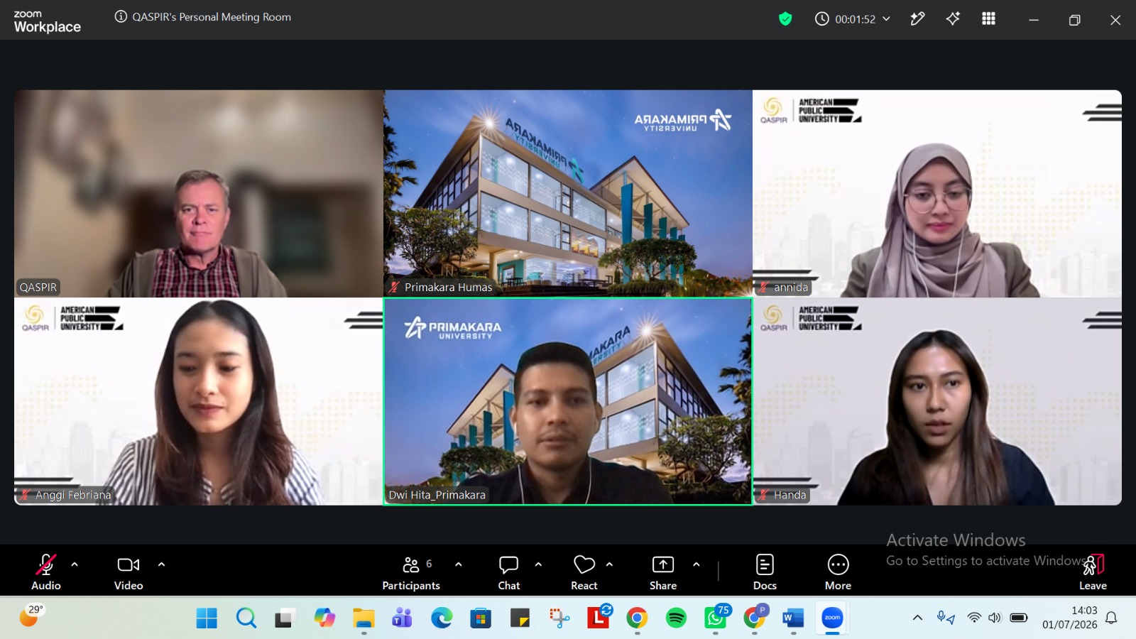 [United States] Primakara University Explores Double Degree Opportunities with American Public University